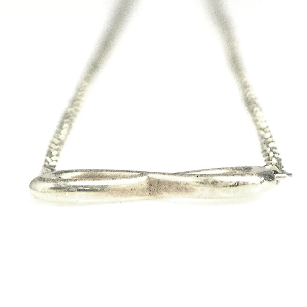 Tiffany Co Infinity Necklace Sterling Silver